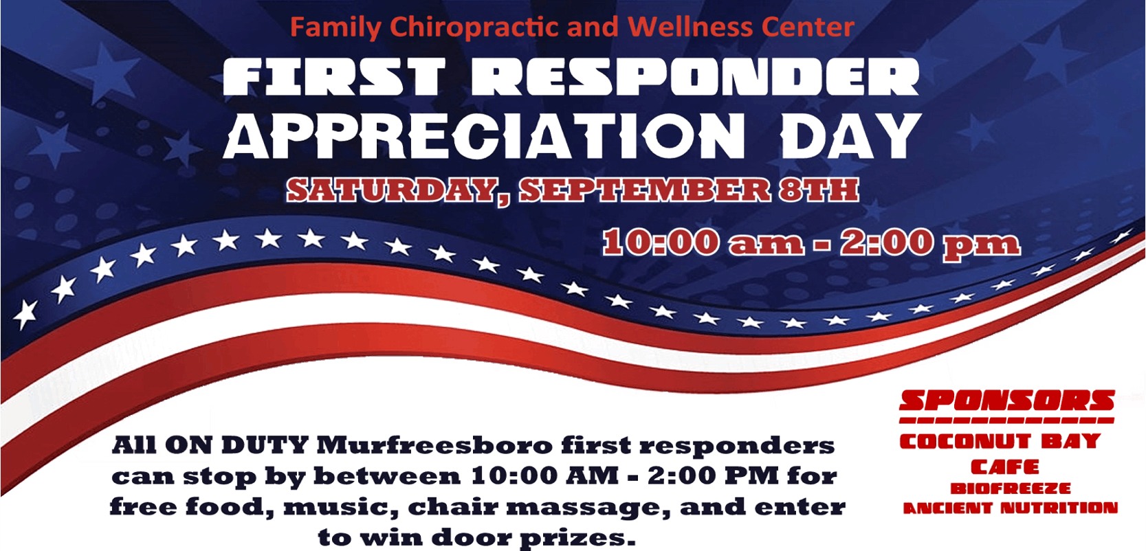 first responder appreciation day