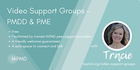 IAPMD Peer Support For PMDD/PME - Tracie's Group