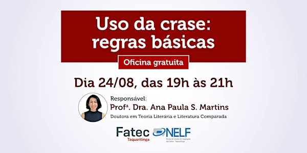 Uso da crase: regras básicas