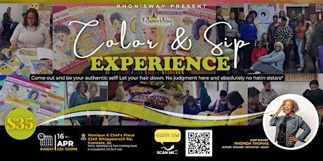 Color & Sip Experience (Alabama) primary image