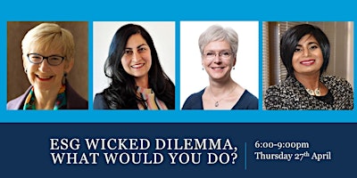 ESG wicked dilemma, what would YOU do?