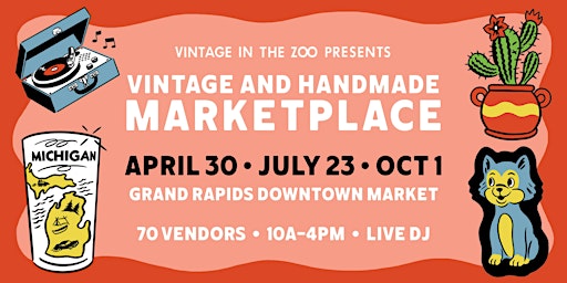 Vintage in the Zoo presents: Vintage and Handmade Marketplace primary image