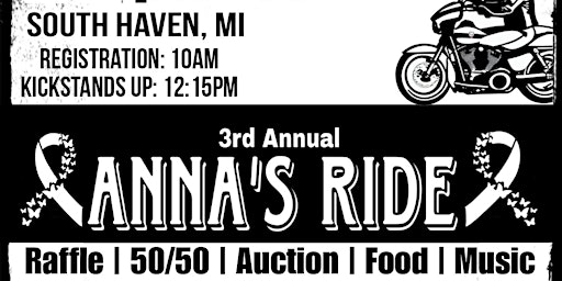 3rd Annual Anna's Ride | Cancer Awareness Motorcycle Charity  primärbild
