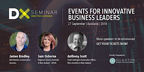 DX Seminar: Robotic Process Automation