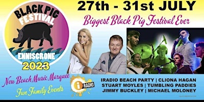 Black Pig Beach Music Festival 2023. Enniscrone, Sligo