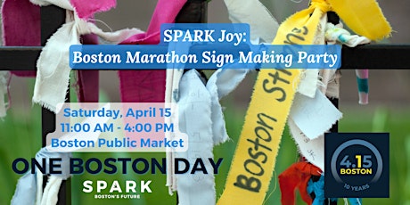 Imagem principal de SPARK Joy: Boston Marathon Sign Making Party