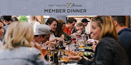 Craft Industry Alliance Member Dinner at h+h americas 2023