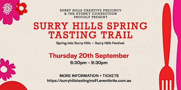 Surry Hills Spring Tasting Trail 1