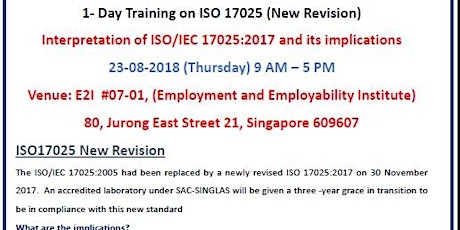 Interpretation of ISO 17025 Revision primary image