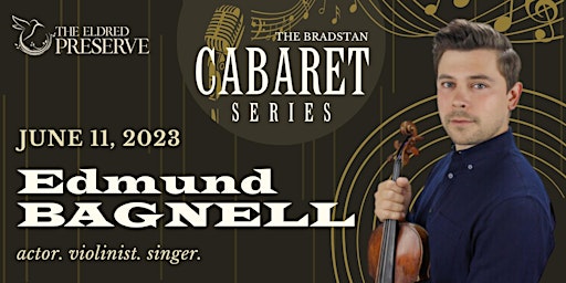 CABARET: An Evening with Edmund Bagnell primary image