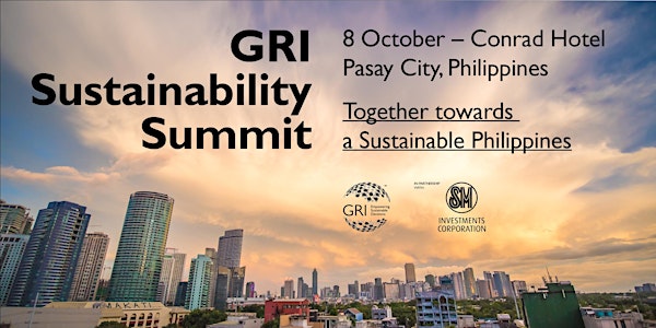 GRI Sustainability Summit: Together towards a Sustainable Philippines
