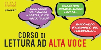 Corso di lettura ad alta voce - incontro di presentazione Corso di lettura ad alta voce - incontro di presentazione