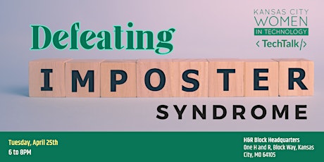 KCWiT TechTalks | Defeating Imposter Syndrome primary image