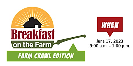 Breakfast on the Farm: Farm Crawl Edition