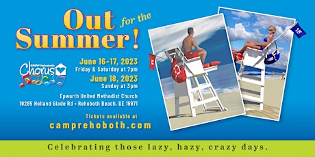CAMP Rehoboth Chorus - Out for the Summer!