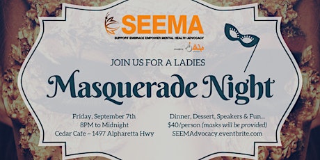 Atlanta SEEMA Launch: Ladies Masquerade Night primary image