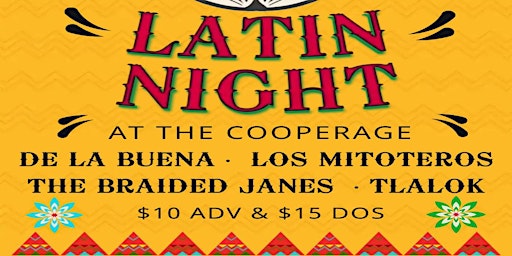 Image principale de Latin Night at The Cooperage