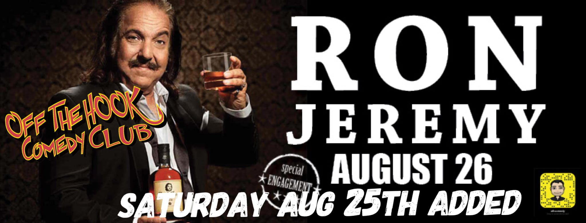 Ron Jeremy's XL Comedy Tour live in Naples, Florida