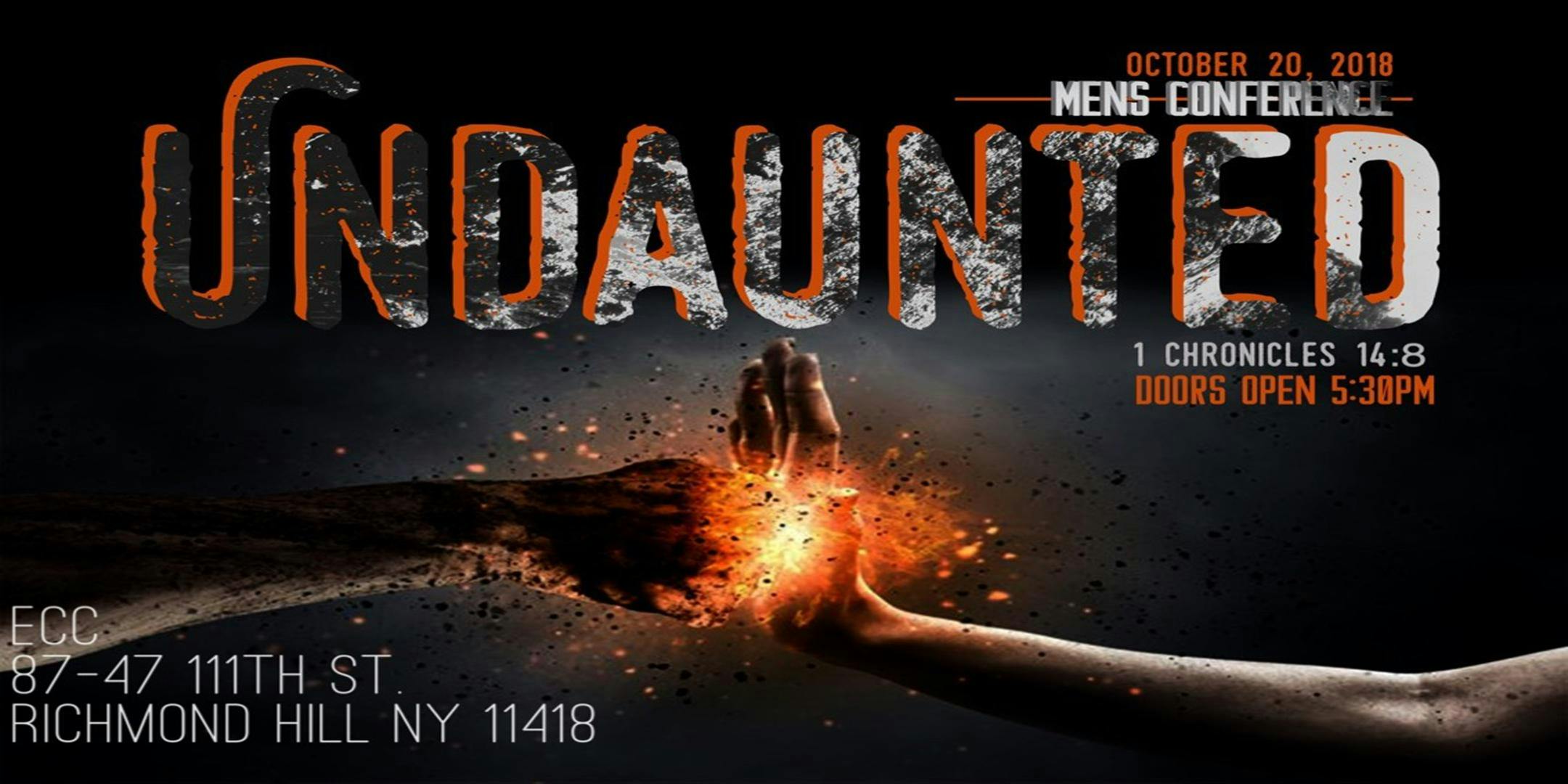 elohim christian church men s conference undaunted 20 oct 2018