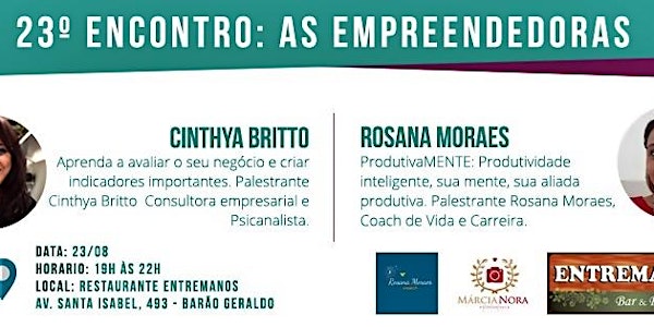 23º Encontro As Empreendedoras