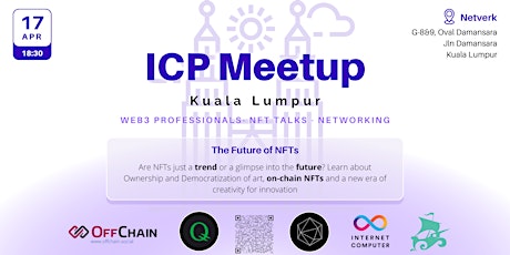 Imagen principal de ICP x OffChain Kuala Lumpur: The Future of NFTs