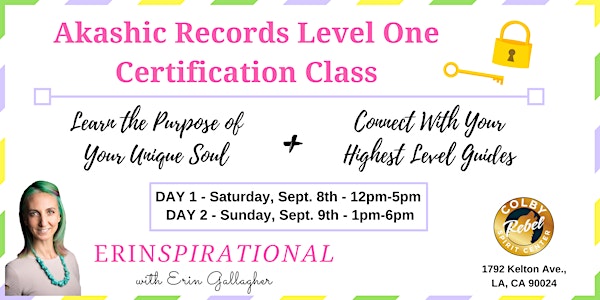 Akashic Records Level One Certification Class