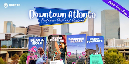Immagine principale di Downtown Atlanta Outdoor Escape Game: Between Past and Present 