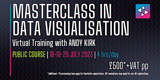 Masterclass in Data Visualisation | Virtual Training with Andy Kirk primary image