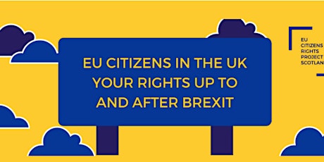 Brexit and EU Citizens' Rights - free event, Ayr primary image