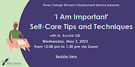 Image principale de 'I Am Important' Self-Care Tips and Techniques