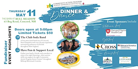 Dinner & Dance Fundraiser to benefit CAPBM Senior Centers primary image
