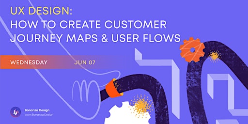 UX Design: How to create Customer Journey Maps & User Flows primary image