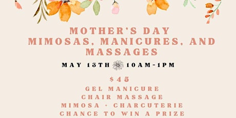 Imagen principal de Mother's Day Mimosas, Manicures, & Massages @ The Renaissance of Tiffin