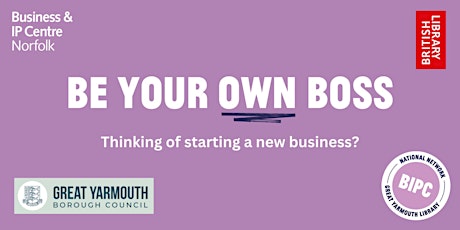 Be Your Own Boss Workshop (Great Yarmouth)