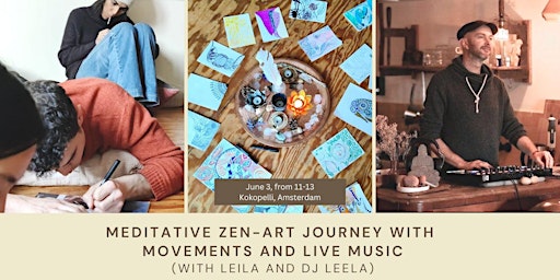 Imagem principal de Meditative Zen-Art Journey with Movements and Live Music