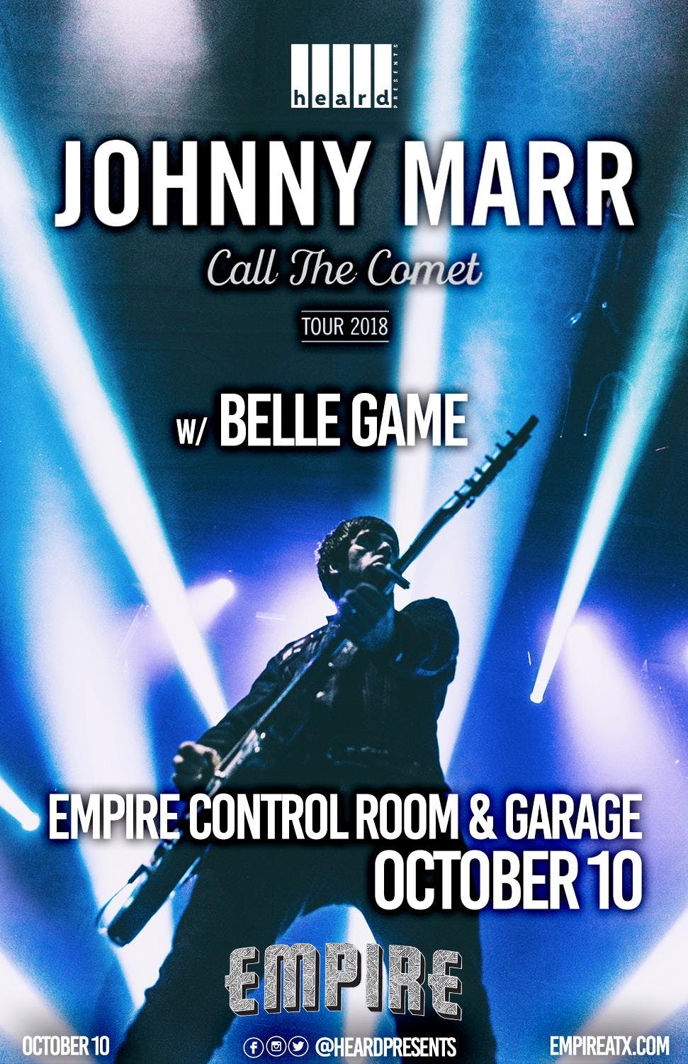 Johnny Marr w/ Belle Game