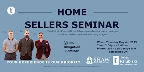 Home Sellers Seminar - Galt