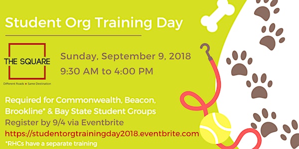 The Square's Student Org Training Day