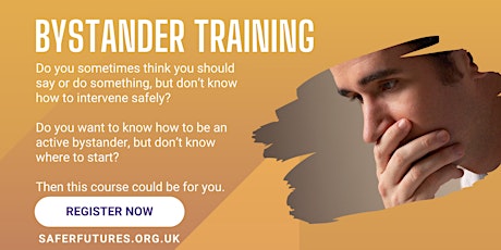 Primaire afbeelding van Bystander Training for the Workplace (Online)