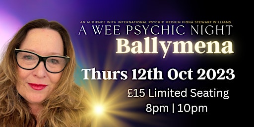 A Wee Psychic Night in Ballymena primary image