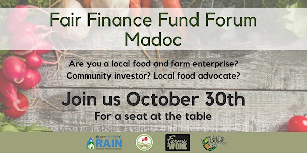 Fair Finance Fund Fall Forum: Madoc