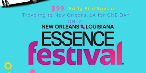 ATL Essence Festival Party Bus Alcohol included 2023!!