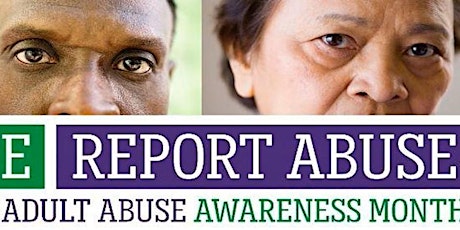 In-Person Elder and Dependent Adult Abuse Awareness Event
