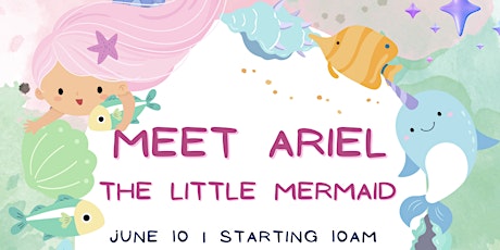 The Little Mermaid Visits Festival Marketplace