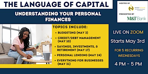 The Language of Capital: Understanding Your Personal Finances primary image