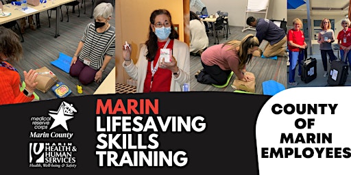 Marin Lifesaving Skills Training - County of Marin Employees primary image