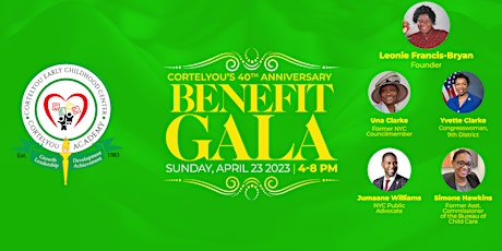 Primaire afbeelding van Cortelyou's 40th Anniversary Celebration: Scholarship Benefit Gala