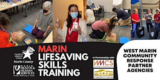 Marin Lifesaving Skills Training - West Marin CRT Partner Orgs primary image