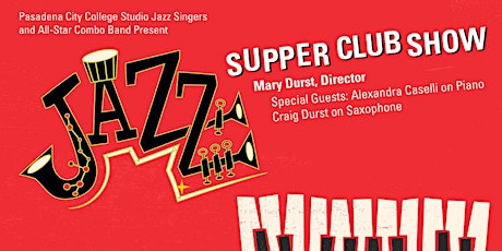 "Green Street Supper Club" - PCC Studio Jazz Singers and All Star Band primary image