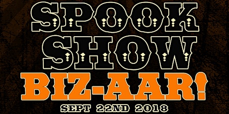 Spook Show's Biz-aar! by Halloween Club primary image